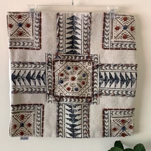 Boho Pillow Cover- New without tags